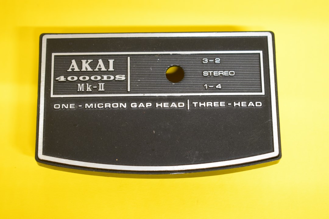 Akai 4000DS MK-II Head Cover  			